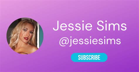 jessie sims onlyfans|jessiesims OnlyFans